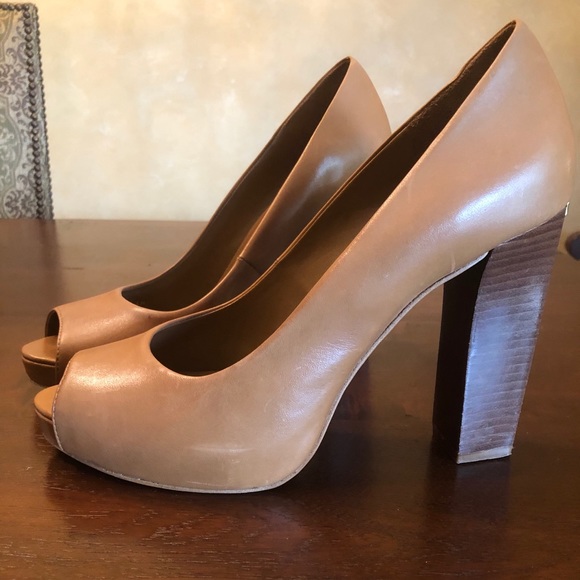 TORY BURCH high heel peep toe pumps - Picture 6 of 15